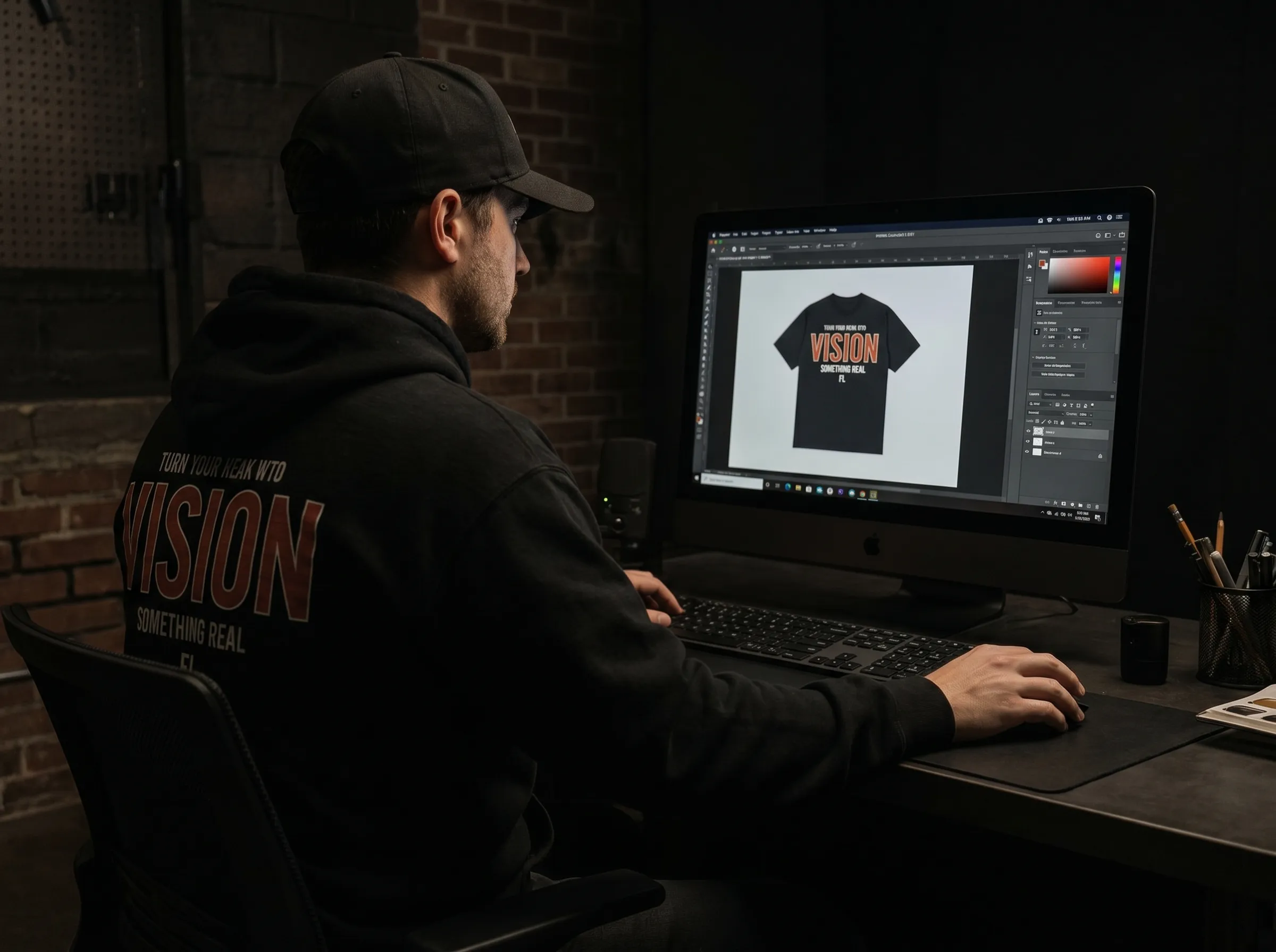 Graphics and design services for clothing brands at Final Lap Columbus Ohio